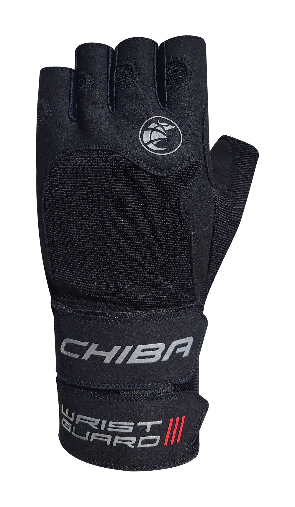 CHIBA Wristguard V 專業護腕加壓健身手套 V 黑色