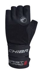 CHIBA Wristguard V 專業護腕加壓健身手套 V 黑色