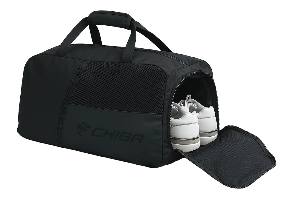 CHIBA Fitness Bag 專業運動健身裝備包 黑色