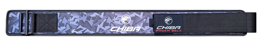 CHIBA Power Belt 力量加壓重訓腰帶 迷彩灰