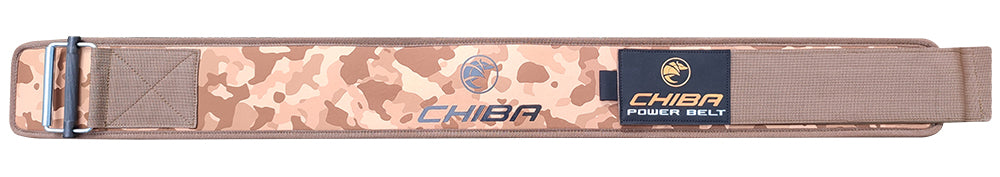 CHIBA Power Belt 力量加壓重訓腰帶 迷彩沙色
