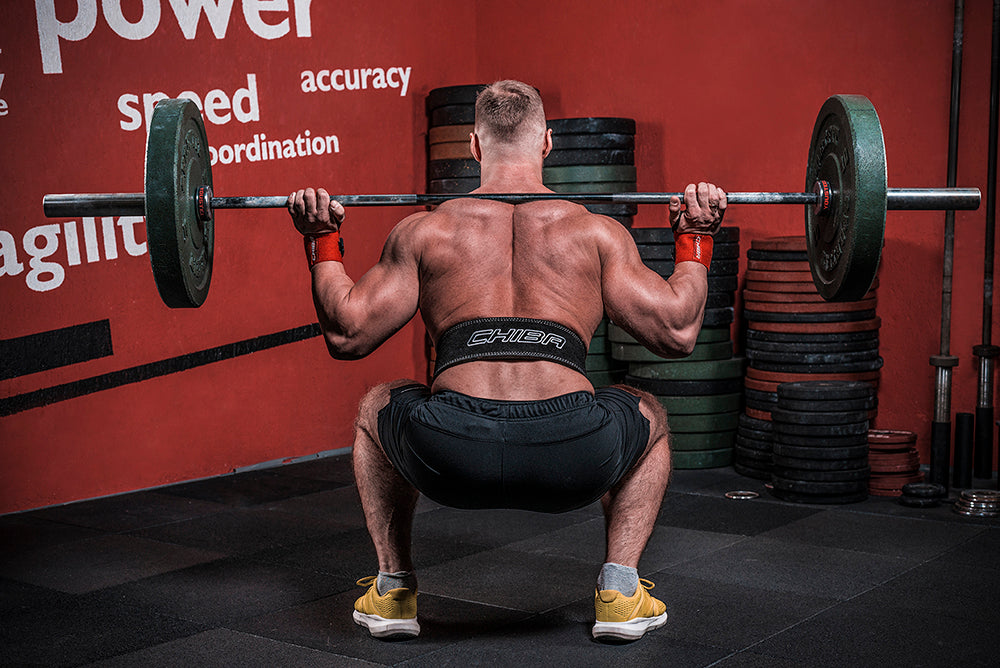 CHIBA Powerlifting Belt 專業健力舉重腰帶 黑色