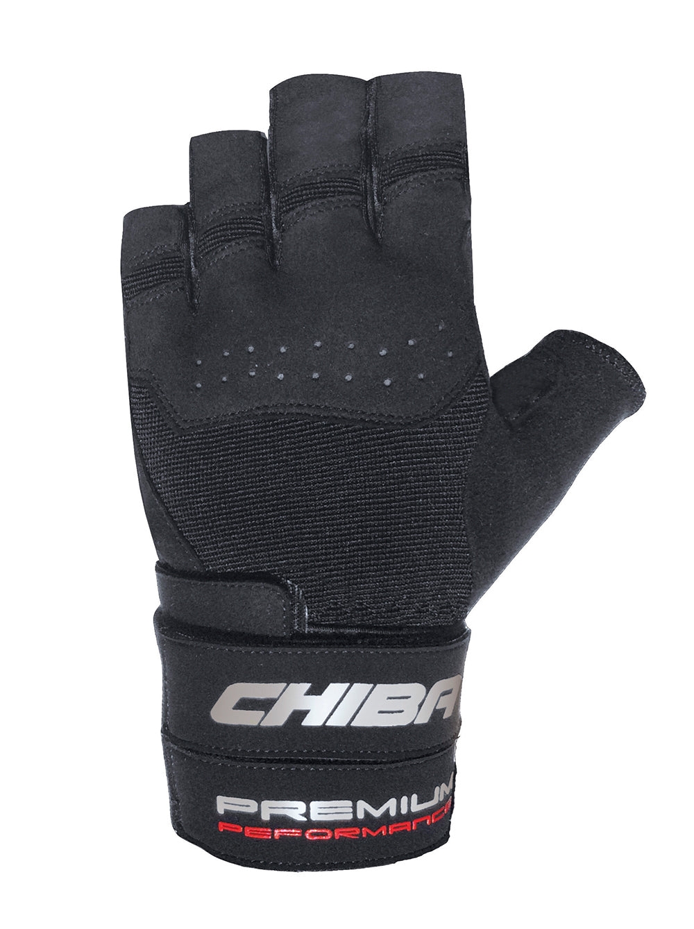 CHIBA Premium Wristguard 頂級護腕防護健身手套 黑色