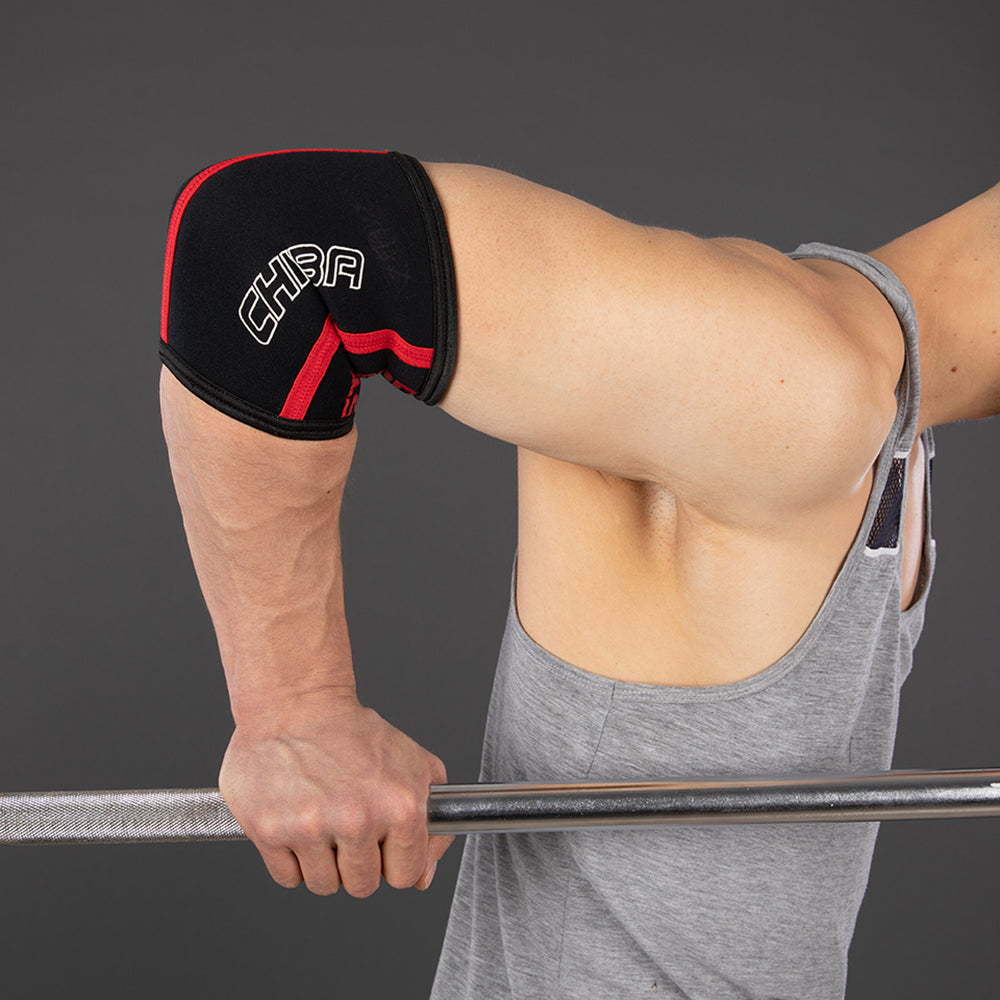 CHIBA Ellbow Bandage Neopren 氯丁橡膠高階護肘 黑色